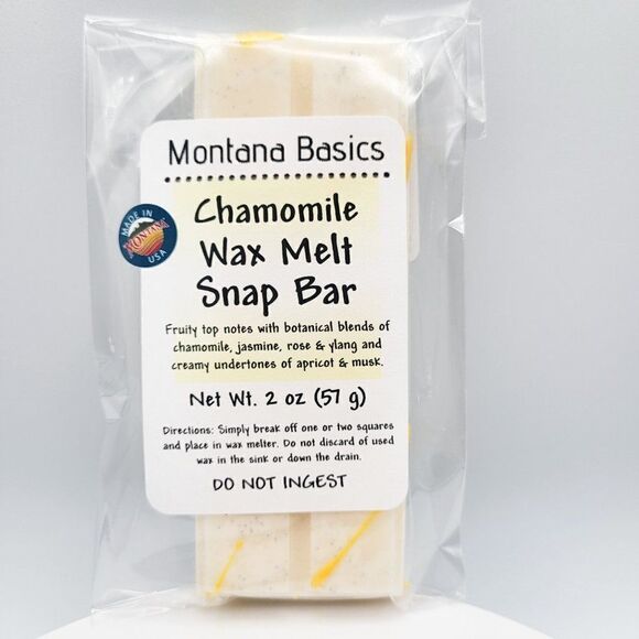 Hand Crafted Other - Chamomile - Wax Melt Snap Bar